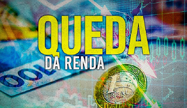 SALÁRIOS MÉDIO DO BRASILEIRO SOFRE REDUÇÃO