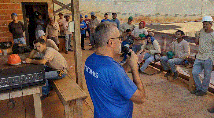 SEMANA COMEÇA COM VISITA EM OBRA DA BOGDA ENGENHARIA