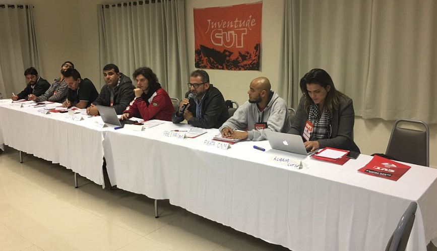 SINTRACOM PARTICIPA DE ENCONTRO DA CUT EM SP