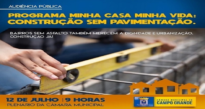 SINTRACOM É CONVIDADO A PARTICIPAR DE AUDIÊNCIA PÚBLICA SOBRE MINHA CASA MINHA VIDA