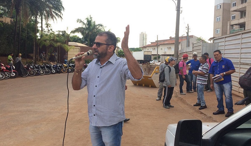 DIVULGAÇÃO DA GREVE GERAL NA MGR