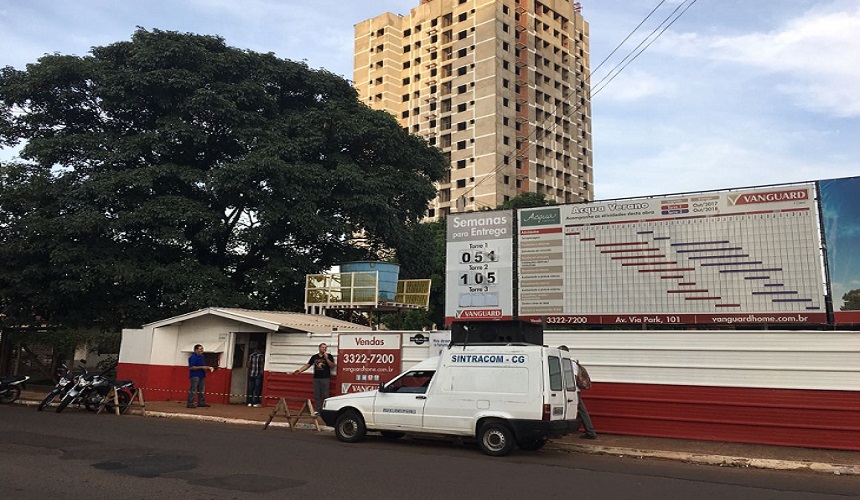 SINTRACOM CONTINUA DIVULGAÇÃO DA GREVE GERAL