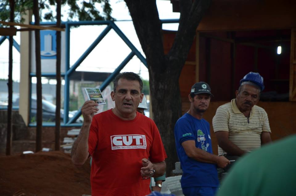 Visita em obra na UFMS foi realizada nesta terça-feira