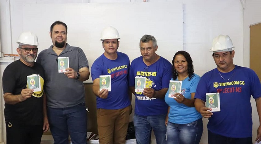 SINTRACOM CONVERSA COM TRABALHADORES EM OBRA DA PLAENGE