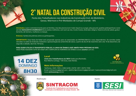 2º Natal dos Trabalhadores da Construção Civil