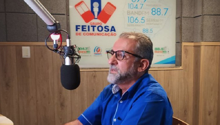 ABELHA É ENTREVISTADO PELO GRUPO FEITOSA DE COMUNICAÇÃO