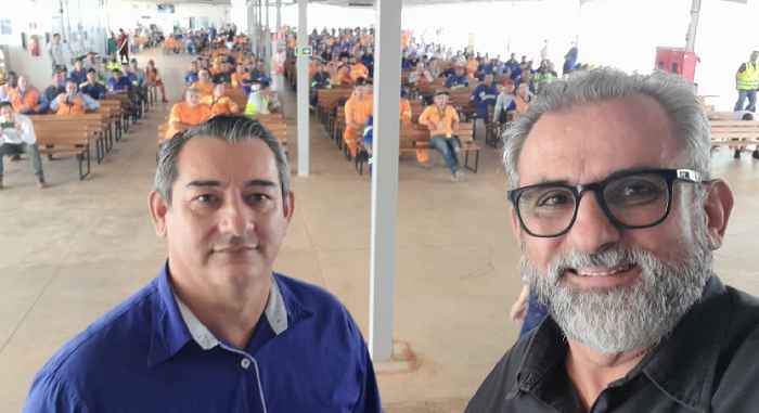 FETRICOM-MS PARTICIPA DE SORTEIO DE PRÊMIOS PARA TRABALHADORES EM RIBAS DO RIO PARDO