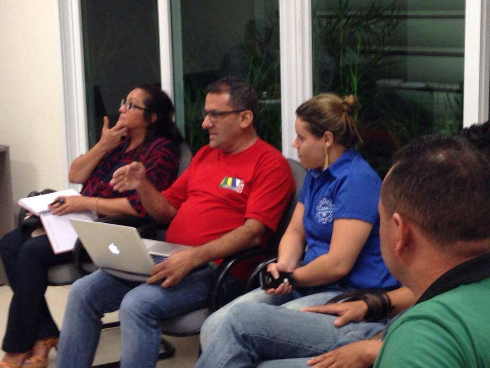 1ª Reunião de Negociação Coletiva da Construção Civil de Mato Grosso do Sul 2014.