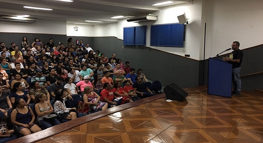 PRESIDENTE DO SINTRACOM PARTICIPA DE SEMINÁRIO EM JARDIM