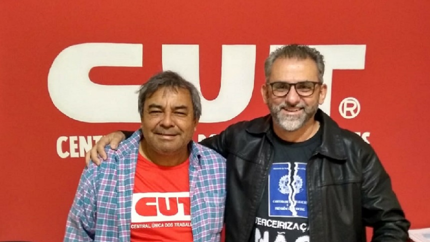 ABELHA SE REÚNE COM PRESIDENTE DA CUT-MS