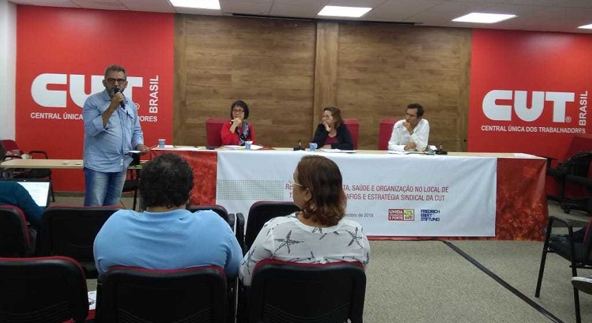 TERMINA HOJE SEMINÁRIO DA CUT COM PARTICIPAÇÃO DO PRESIDENTE DO SINTRACOM DE CAMPO GRANDE