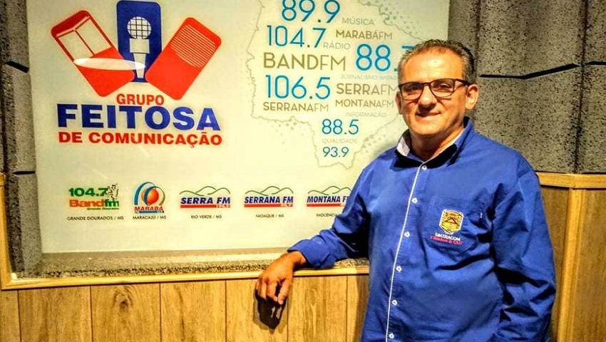 PRESIDENTE DO SINTRACOM É ENTREVISTADO EM RÁDIO