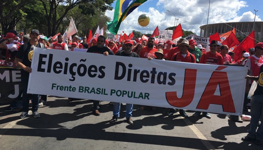 SINTRACOM PARTICIPA DA MARCHA DAS CENTRAIS SINDICAIS EM BRASÍLIA