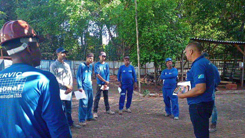 VISITA AO CANTEIRO DE OBRAS DA POLIGONAL